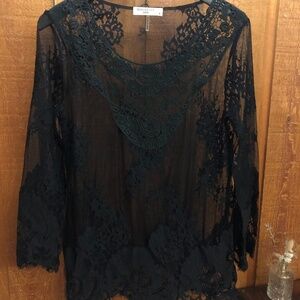 Black Lace Top / Dress